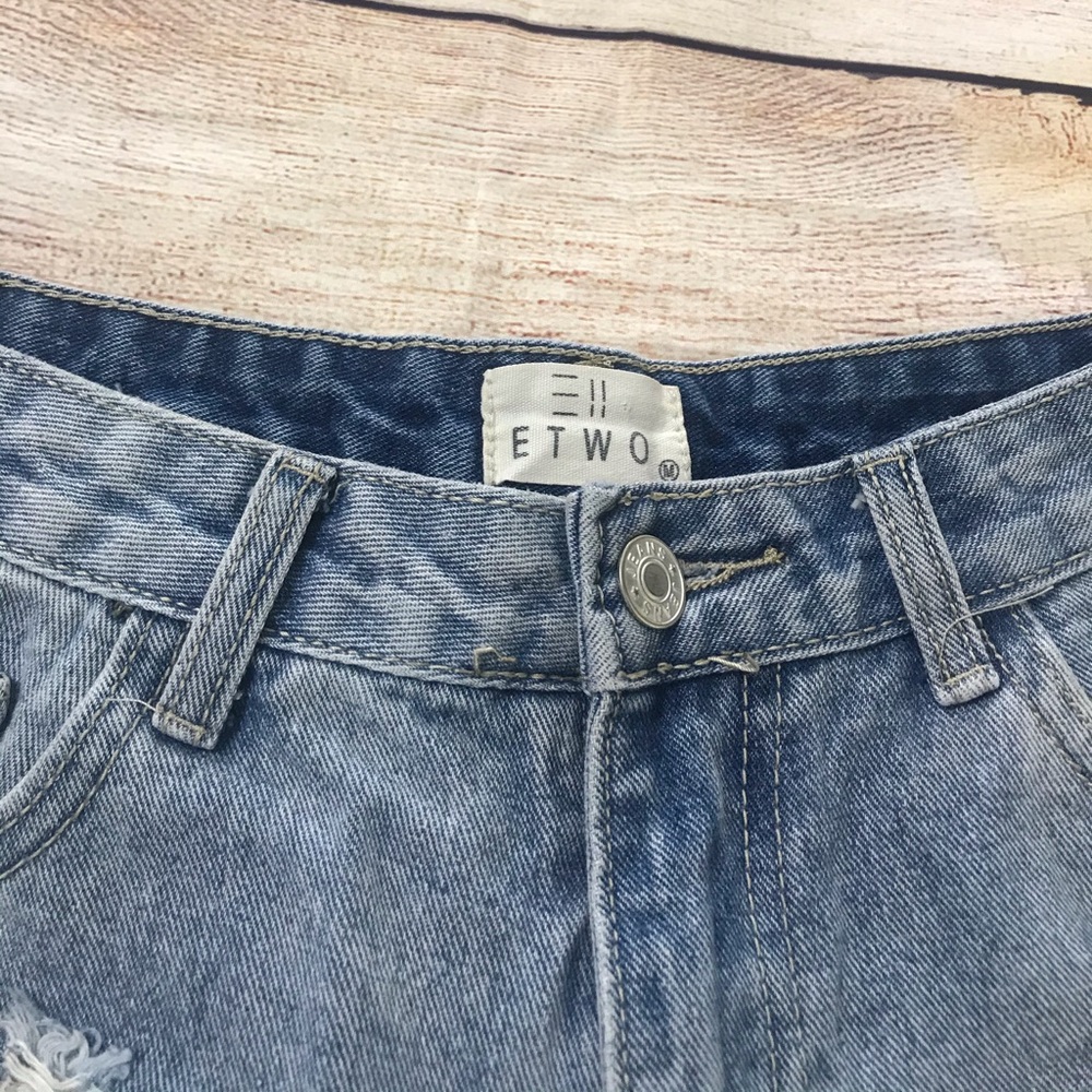 ETWO Jean Shorts - Size Medium - Picture 4 of 5